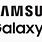 Samsung Galaxy Logo White