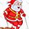 Santa Claus Skiing