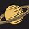 Saturn Planet Logo