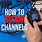 Scan for Channels