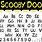 Scooby Doo Text