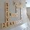 Scrabble Tiles for Wall