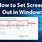 Screen Time Settings Windows 1.0