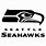 Seahawks Logo Stencil