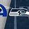 Seahawks vs Rams Logo