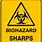 Sharps Safety Sign