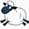 Sheep Jumping Clip Art