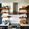 Shelf above Kitchen Cabinets