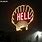 Shell Hell Sign