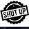 Shut Up Logo