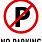 Signage for No Parking