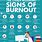 Signs of Burnout at Work