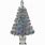 Silver Fiber Optic Christmas Tree