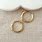 Simple Gold Earrings for Women
