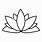Simple Lotus Flower Outline