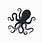 Simple Octopus Logo