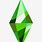 Sims 4 Logo Plumbob