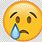Single Tear Emoji