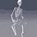 Skeleton Mewing GIF