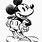 Sketch of Mickey Mouse
