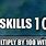 Skill 100 Meme