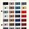 Skoda Car Colour Chart