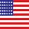 Small American Flag Logo
