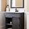 Small Bathroom Vanity and Sink