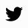 Small Black Twitter Logo