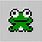 Small Frog Pixel Art
