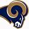 Small LA Rams Logo