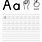 Small Letter a Worksheet