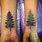 Small Pine Tree Tattoo