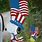 Snoopy 4th of July Flags