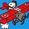 Snoopy Airplane