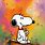 Snoopy Smoking