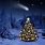 Snowing Christmas Tree Screensaver