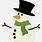 Snowman Clip Art SVG