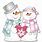 Snowman Love Clip Art