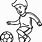 Soccer Cartoon Black and White