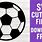 Soccer SVG Cuts