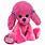 Soft Pink Dog Toy