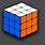 Solved Rubix Cube