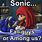 Sonic Knuckles Crying