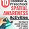Spatial Awareness Activities