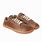 Splay Shoes Leather Chestnut