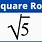 Square Root 5