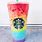 Starbucks Rainbow Frappuccino