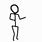 Stick Figure Dancing Animation