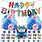 Stitch Balloons Happy Birthday